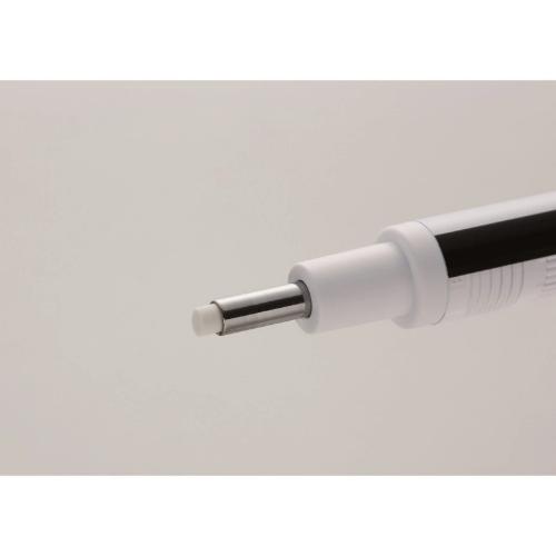 Tombow - Precision eraser MONO zero, refillable, round tip 2,3 mm diameter, blue/white/black