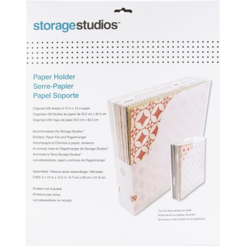 Storage Studios Paper Holder 12.5"X13"X2.625" - Postage as per Actual