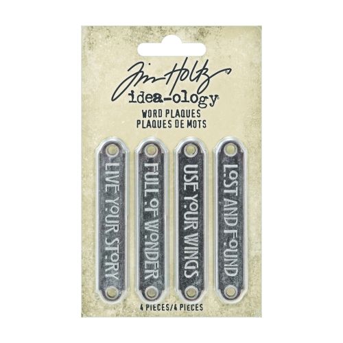 Idea-ology Tim Holtz Word Plaques