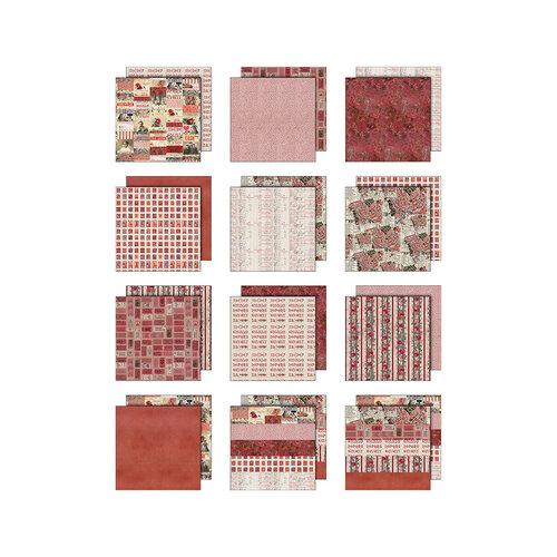 Idea-ology Double-Sided Cardstock 8"X8" 12/Pkg-Palette Collection: Red