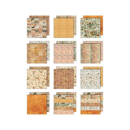 Idea-ology Double-Sided Cardstock 8"X8" 12/Pkg-Palette Collection: Orange
