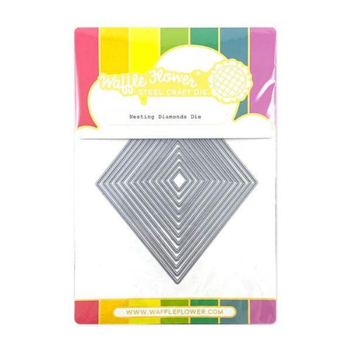 Waffle Flower - Nesting Diamonds Die