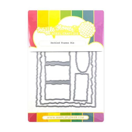 Waffle Flower - Deckled Frames Die