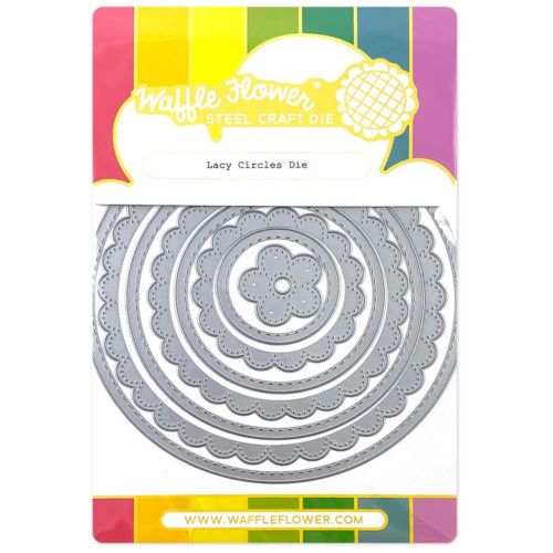 Waffle Flower - Lacy Circles Die