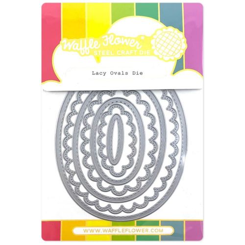 Waffle Flower - Lacy Ovals Die
