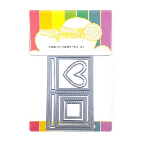 Waffle Flower - Slimline Window Trio Die