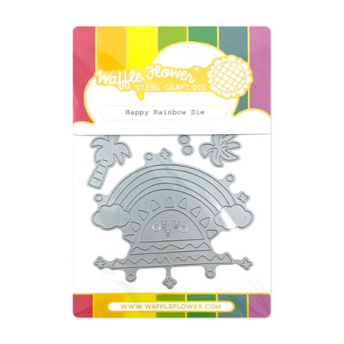 Waffle Flower - Happy Rainbow Die
