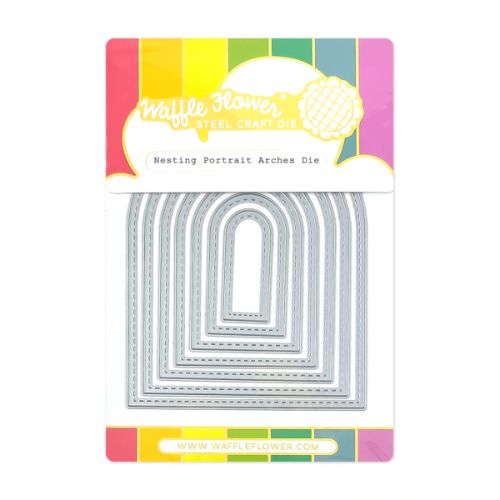 Waffle Flower - Nesting Portrait Arches Die