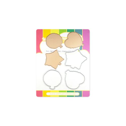 Waffle Flower - Foil Balloons Foil Plate with Die