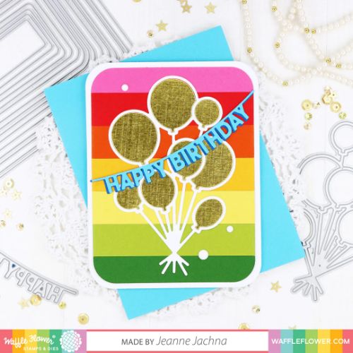 Waffle Flower - Nesting Rounded Rectangles Die