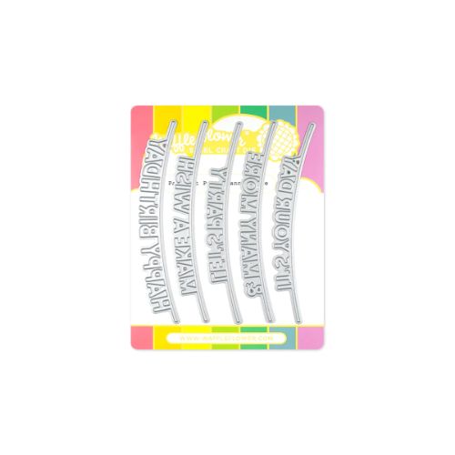 Waffle Flower - Papercut Party Banners Die