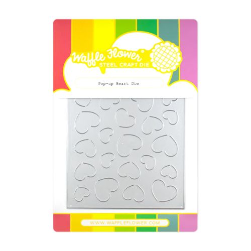 Waffle Flower - Pop-up Heart Die