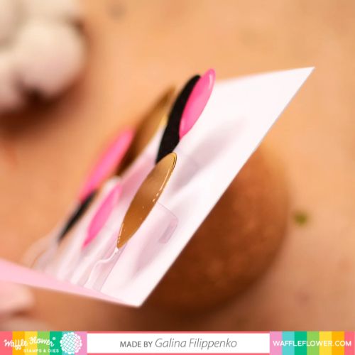 Waffle Flower - Inside Pop-up Hinges Die