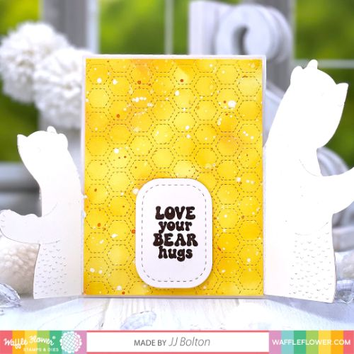Waffle Flower - Intertwined Bear Hugs Die