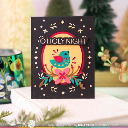 Waffle Flower - Folk Art Floral Die