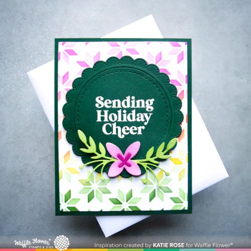 Waffle Flower - Folk Art Floral Die