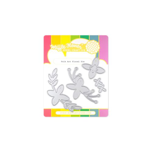 Waffle Flower - Folk Art Floral Die