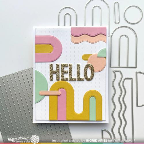 Waffle Flower - Quilting Texture Die