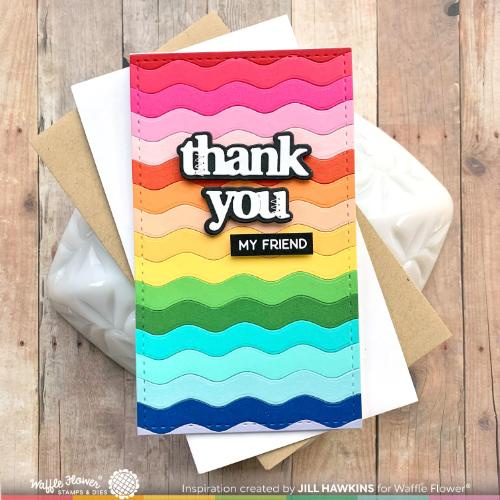 Waffle Flower - Abstract Shapes Die