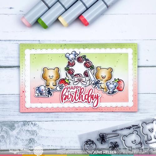 Waffle Flower - Mini Slimline Lacy Layers Die