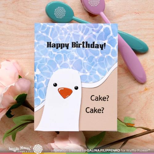 Waffle Flower - Wavy Borders Die