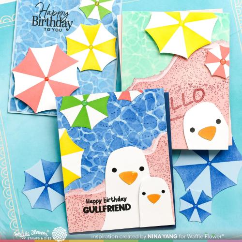 Waffle Flower - Wavy Borders Die