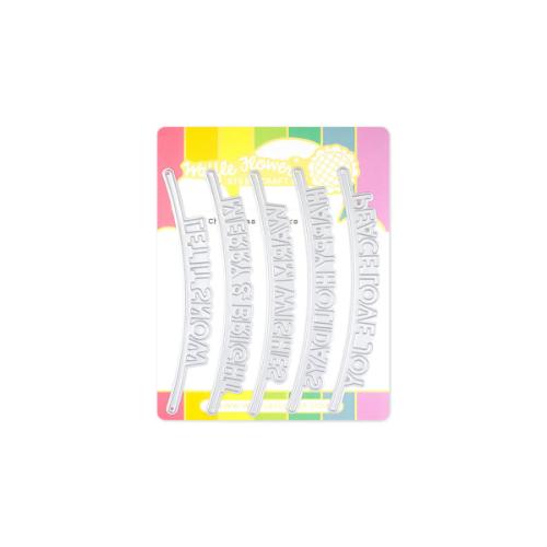 Waffle Flower - Christmas Banners Die