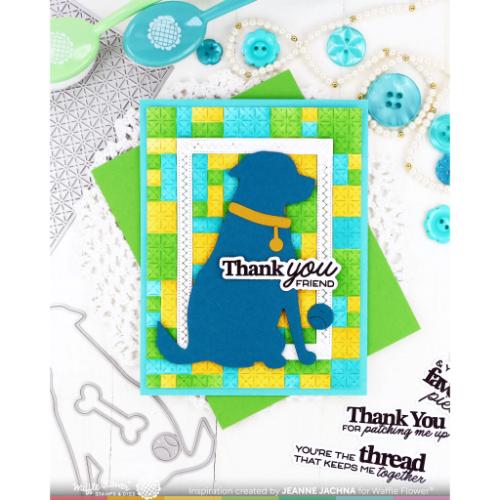 Waffle Flower - Tiny Square Texture Die