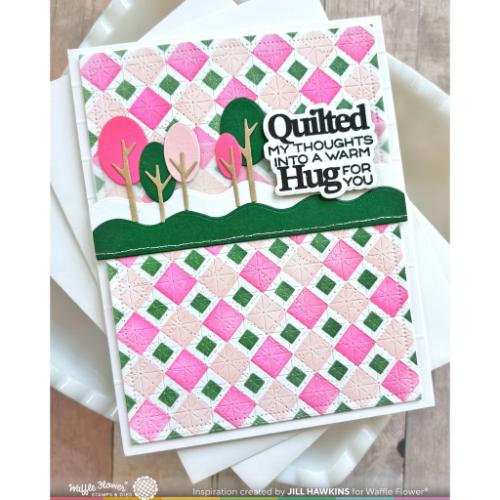 Waffle Flower - Tiny Square Texture Die