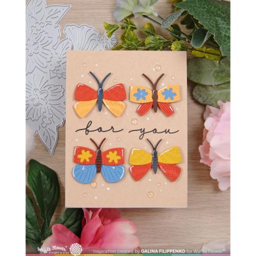 Waffle Flower - Mix-n-match Butterflies Die