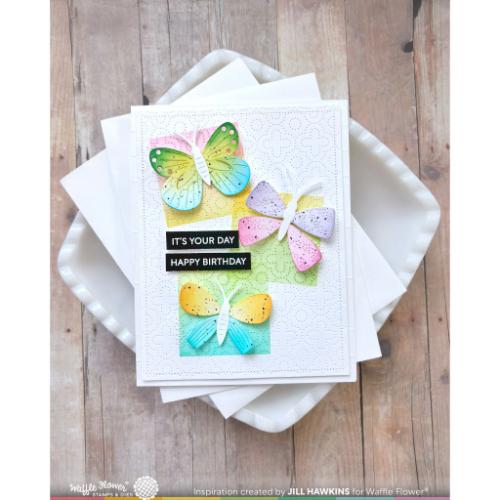Waffle Flower - Mix-n-match Butterflies Die