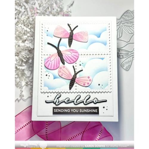 Waffle Flower - Mix-n-match Butterflies Die