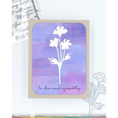 Waffle Flower - Simply Said Stamp Set