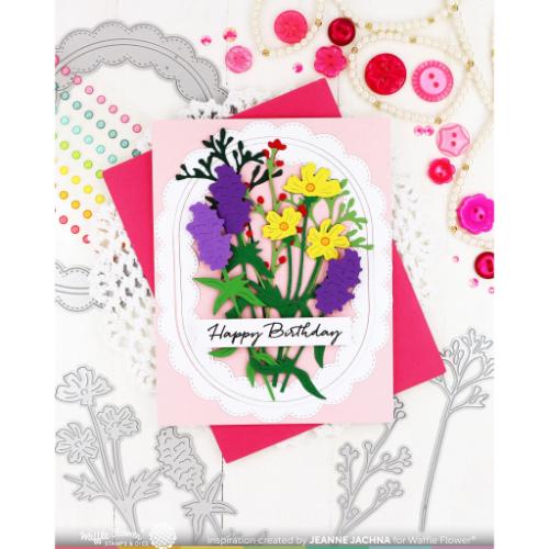 Waffle Flower - Dry Flowers Die