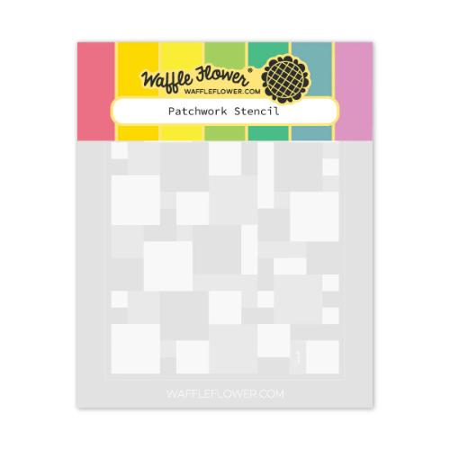 Waffle Flower - Patchwork Stencil