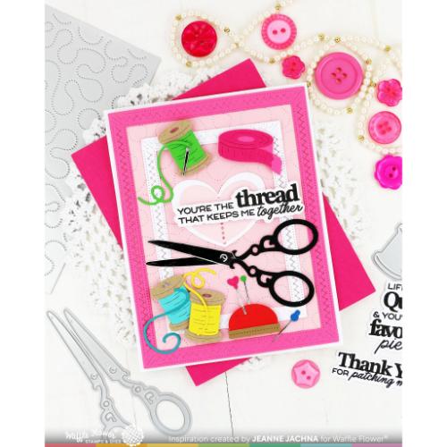 Waffle Flower - Quilted Frames Die