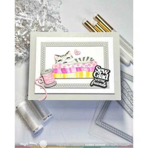 Waffle Flower - Quilted Frames Die