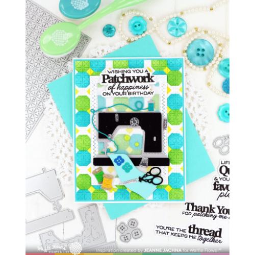 Waffle Flower - Quilted Frames Die