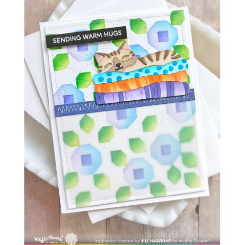 Waffle Flower - Clamshell Texture Die