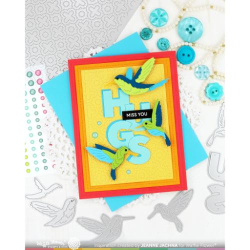 Waffle Flower - Quatrefoil Texture Die