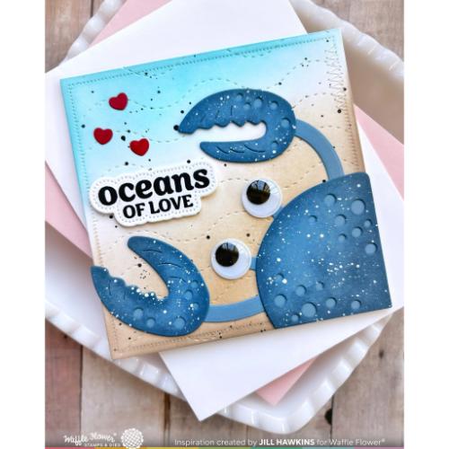 Waffle Flower - Nesting Piercing Squares Die