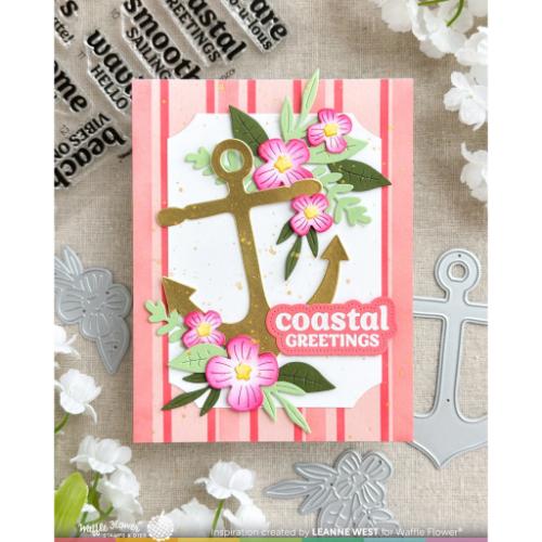 Waffle Flower - Floral Anchor Die