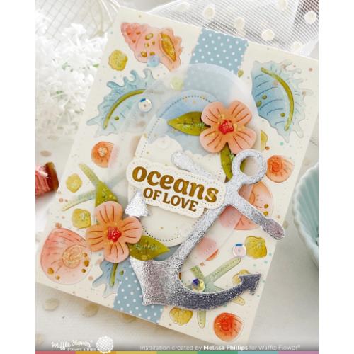 Waffle Flower - Floral Anchor Die