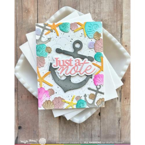 Waffle Flower - Floral Anchor Die