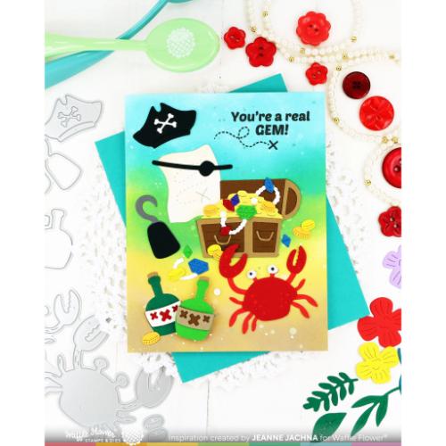 Waffle Flower - Inquisitive Pirate Add-On Die