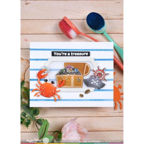 Waffle Flower - Inquisitive Pirate Add-On Die