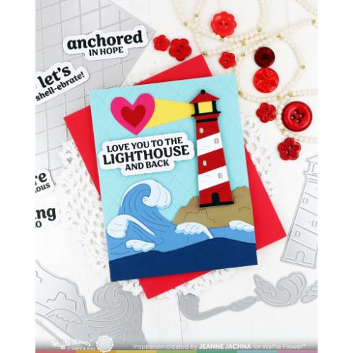 Waffle Flower - Coastline Die-n-stencil