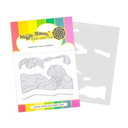 Waffle Flower - Coastline Die-n-stencil