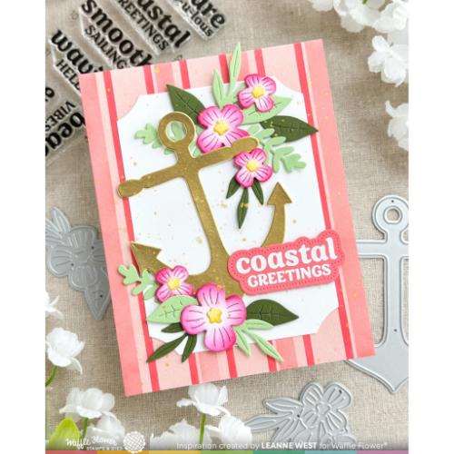 Waffle Flower - Two-step Mixed Stripes Stencil