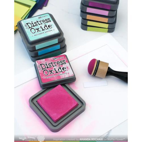 Waffle Flower - Ink Swatch Label Die